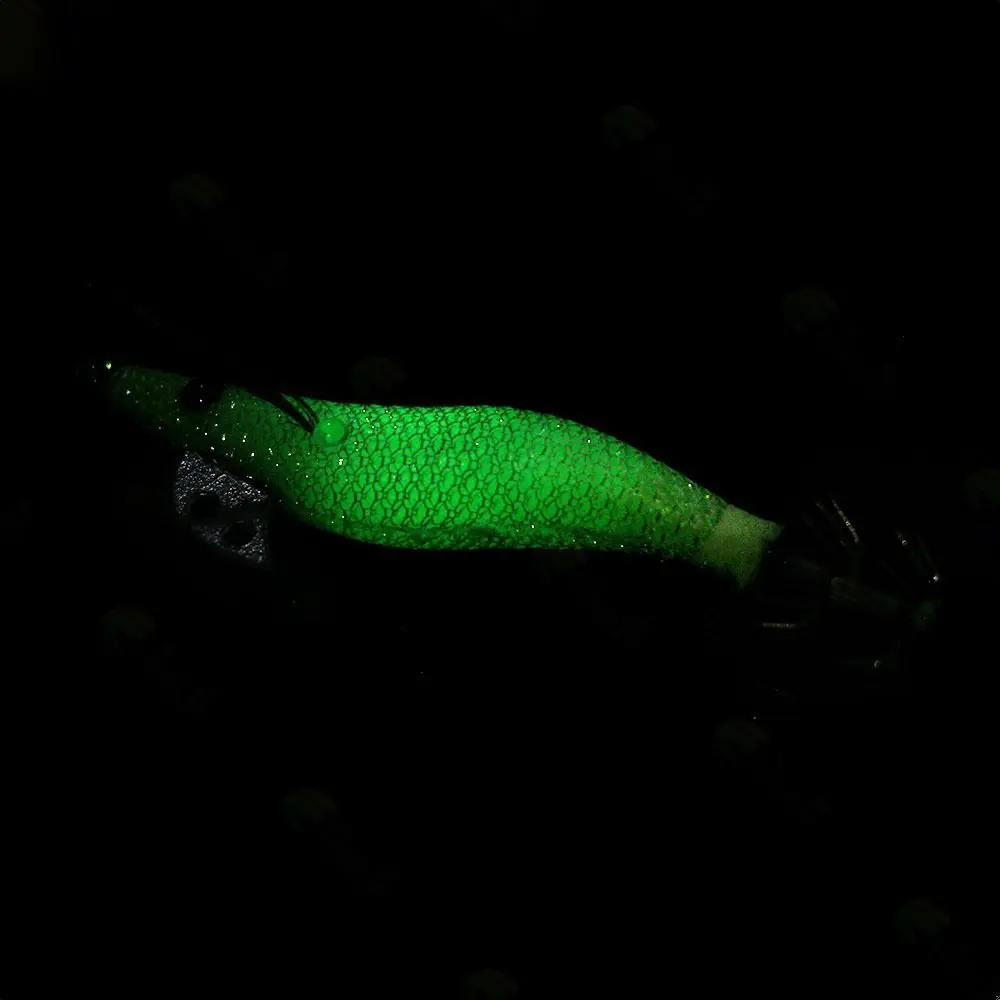 Фото Рыба аттракцион лампа Кальмар джиг для рыбалки приманка для рыбалки 2023 джиг для кальмара искусственные крючки рыболовный крючок взрывобезопасный крючок для ночной рыбалки №2