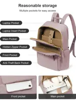 Travel Backpack for Women Business Work Teacher Backpack Laptop Shoulder Bag College Student Girl School Backpack Storage Bag 2