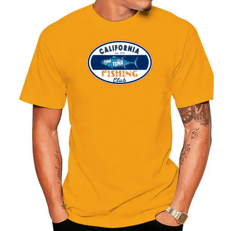 Men's California Tuna Fishing Club t shirt create tee shirt O Neck Unique  Gift Authentic Summer Style Normal shirt - AliExpress