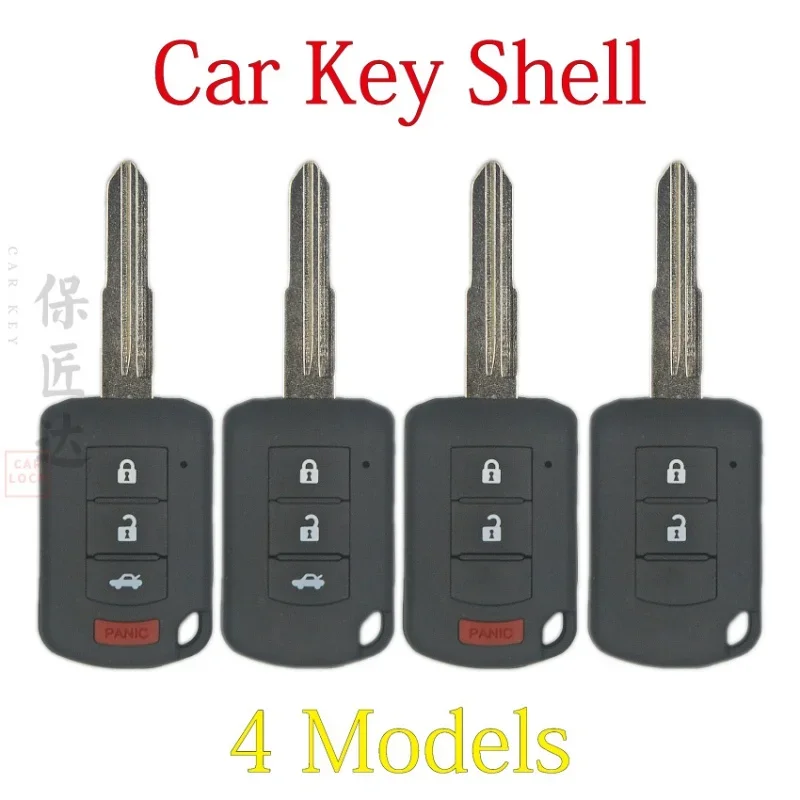 

BaoJiangDd car key Shell Fit For Mitsubishi NEW Outlander Lancer Eclipse Galant Mirage Key Shell