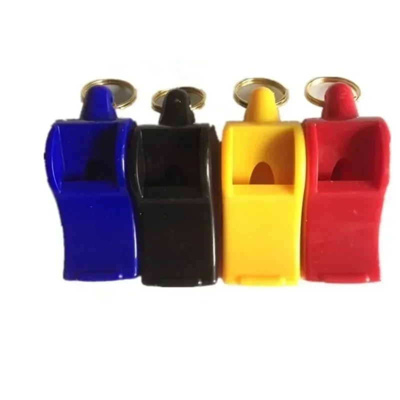Plastic Football Basketball Hockey Sports Classic Referee Whistle Survival Outdoor 5 Pack