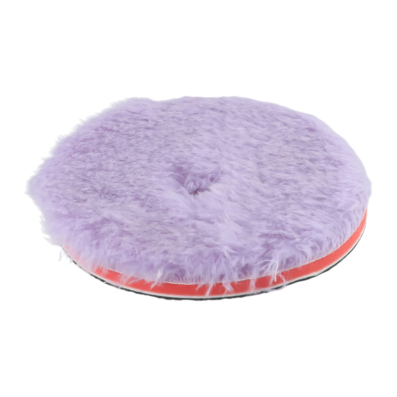 Car Paint Polishing Wool Polishing Pad 1PC 5.5 Inch Purple Soft Buffer Pads Wood Car Waxing Wool Polisher Power Tool Accessories