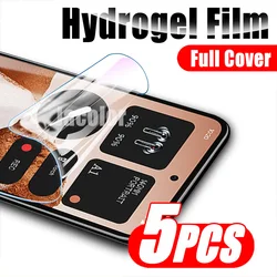 5PCS Premium Hydrogel Screen Protector Set - 5 Pieces (For Nothing Phone 2a)