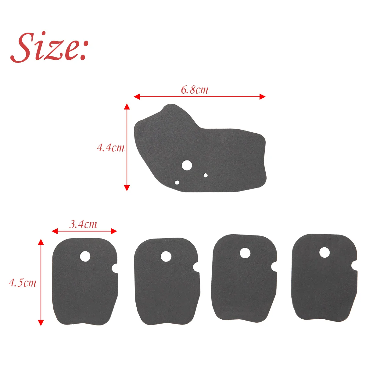 Cup Holder Rubber Insert Parts 5pcs/Set for Toyota Tacoma 2001 2002 2003 2004 66995-AD011 66995-AD021