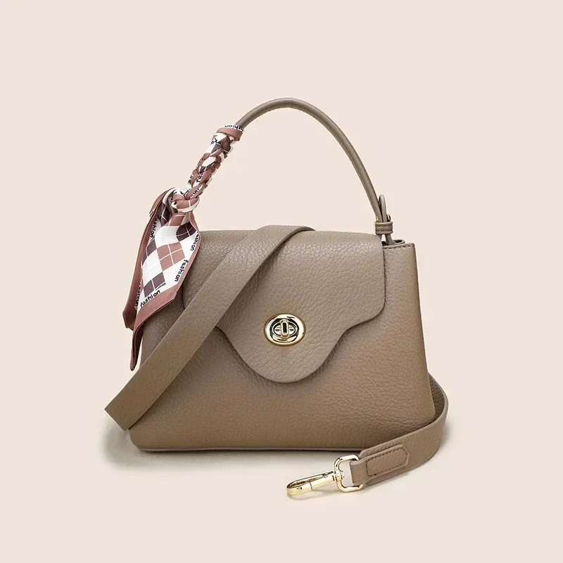 حقيبة يد نسائية عصرية بإبزيم قفل وحقيبة كروس متعدد...