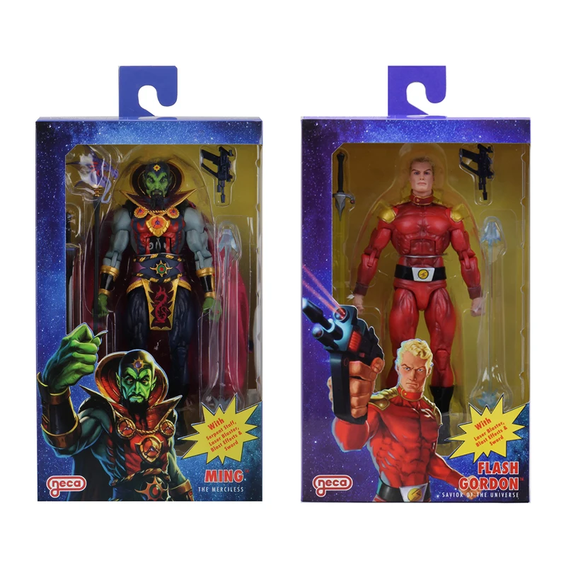 NECA King-figuras de acción de la serie Defenders of The Earth