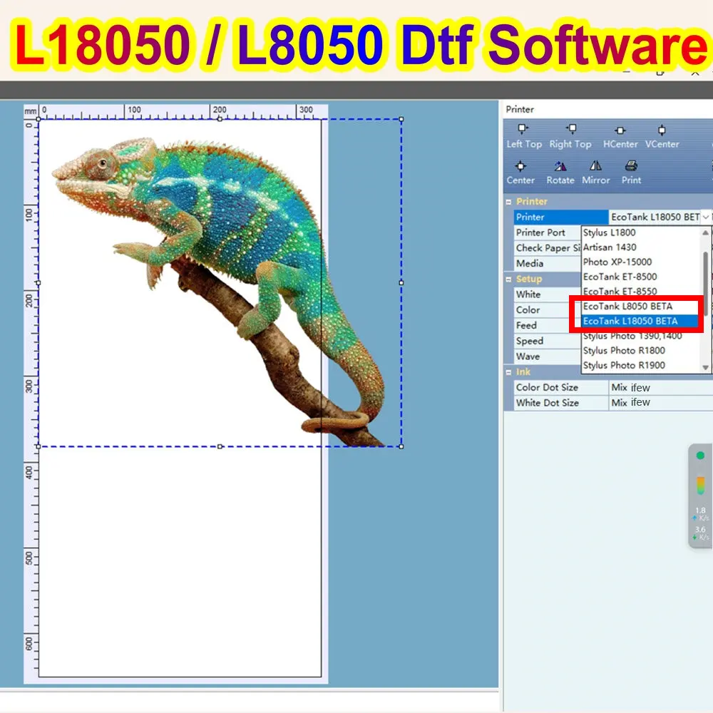 

L8180 Dtf Software V11.2 Dtf Dongle Rip For Epson Printer 15000 3800 White Ink Printing Rip Program Usb Key Kit L18050 L8050 Dtg