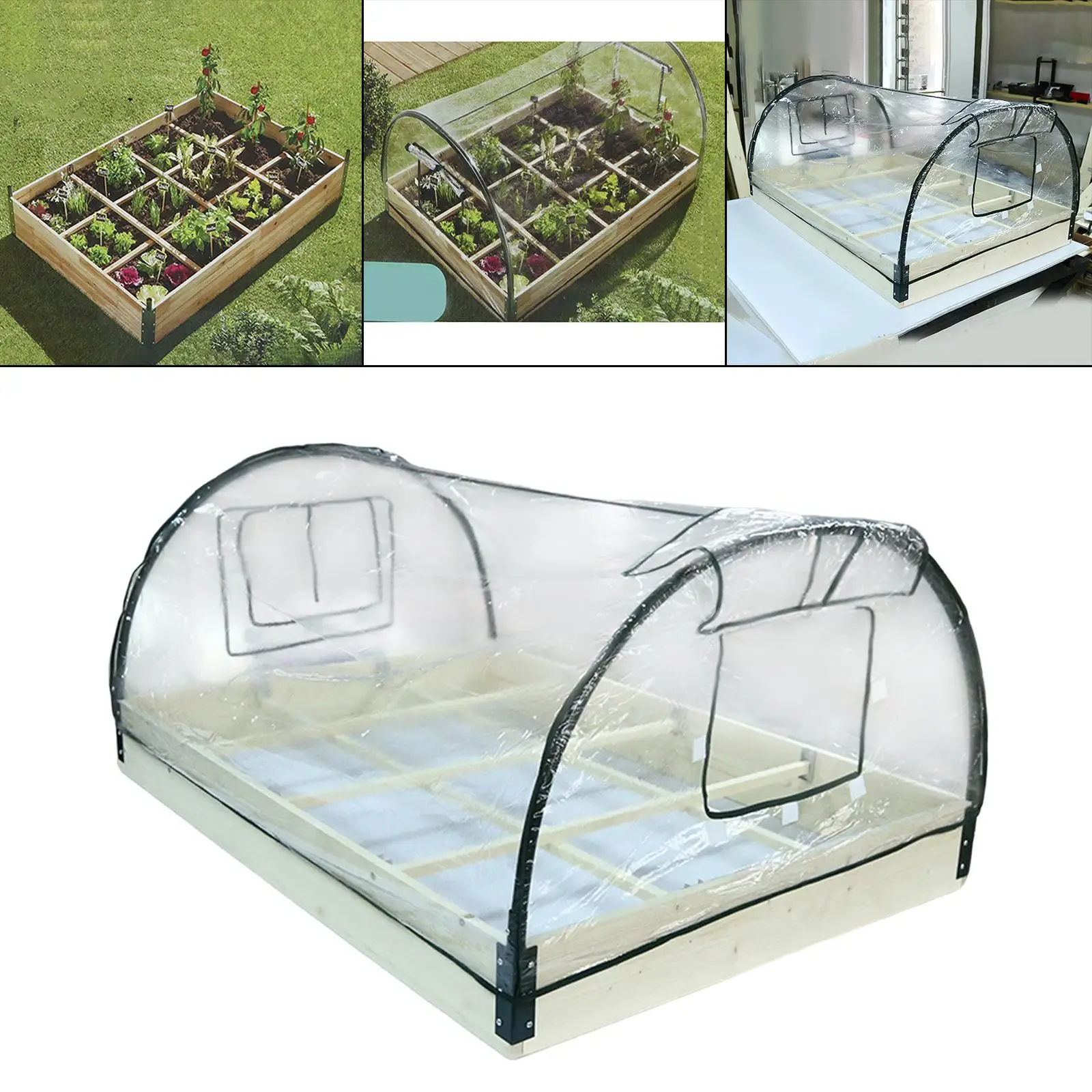Mini Greenhouse with Clear Frost s Greenhouse for Patio Home