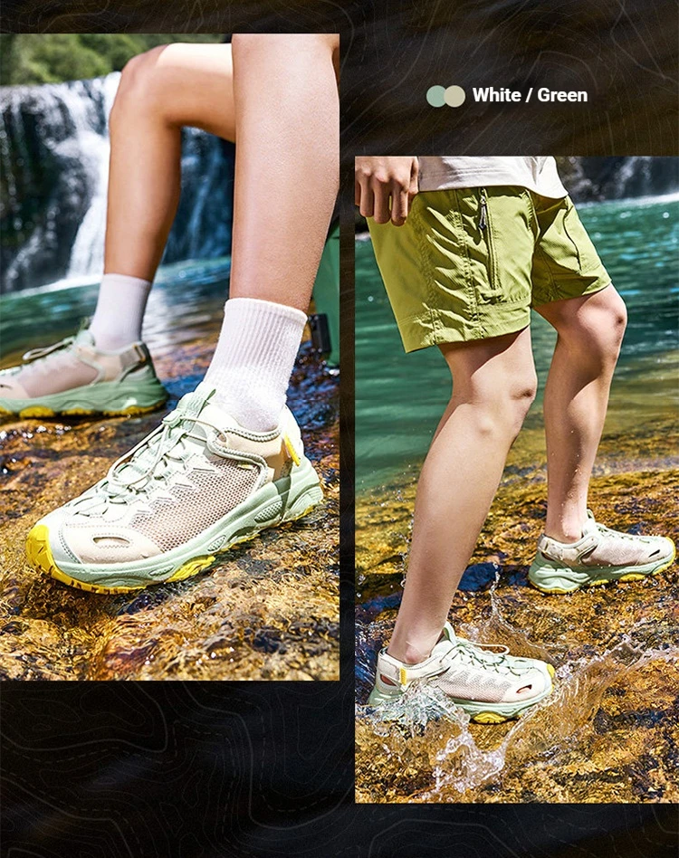 361 Degrees Men's Catfish-River Tracing Shoes 2.5 Summer Mesh Breathable Anti-slip Outdoor Walking Fishing Male Sandal 672623303
