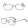 Anti Blue Light Reading Glasses Fashion Classic Metal Frame Presbyopia Eyeglasses Fashion Women Vision Care Readers Eyewear 3