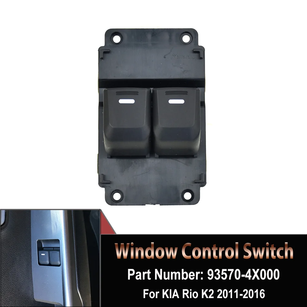 Qualità Premium Per Kia K2 Rio 3 Oem Muslimah Interruttore Alzacristallo Elettrico 935704X000 Accessori Auto Muslimah