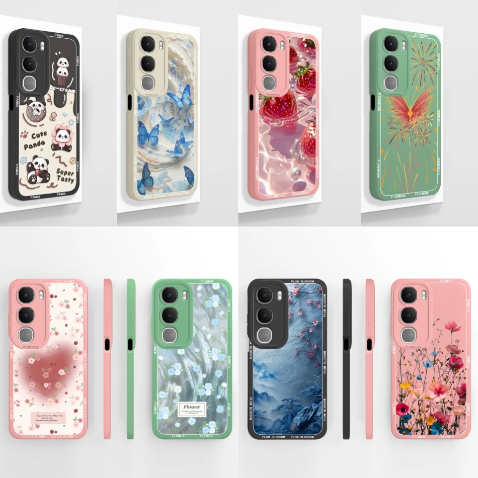 Simple Design Soft Silicone Shockproof Phone Case