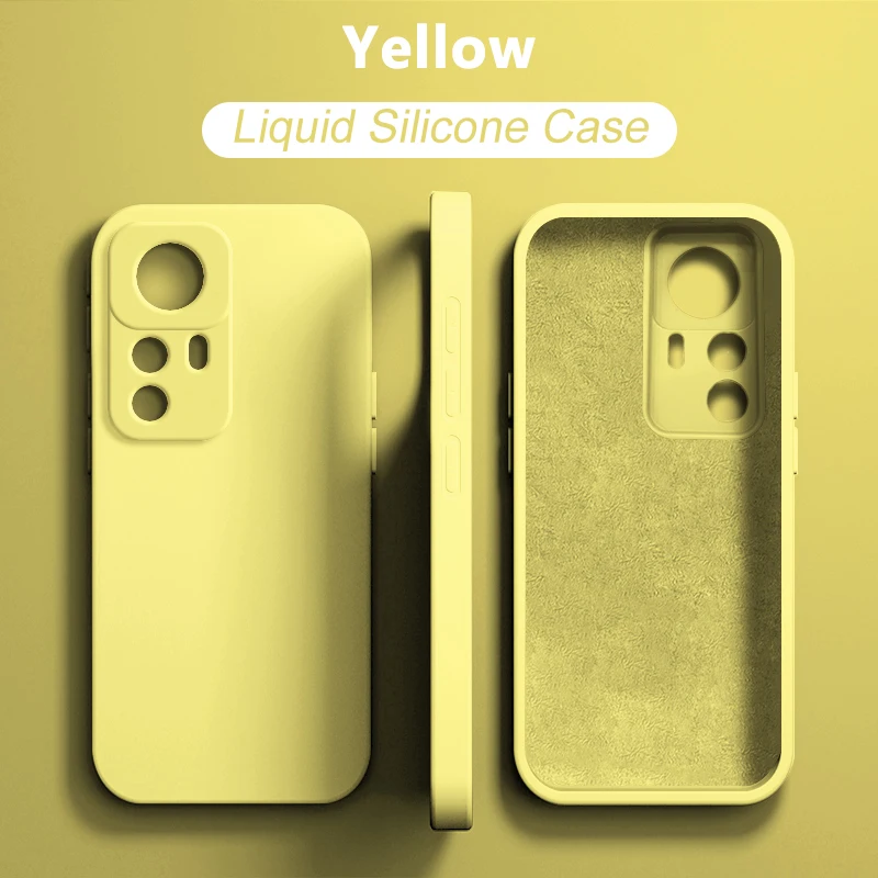 thumbnail image 1 of Original Liquid Silicone Cases For Xiaomi Redmi Note 12 11 10 9 Pro Turbo Mi 13 12 11 12S Ultra 11T 12T Pro Lite 12X Accessories, 1 of 5