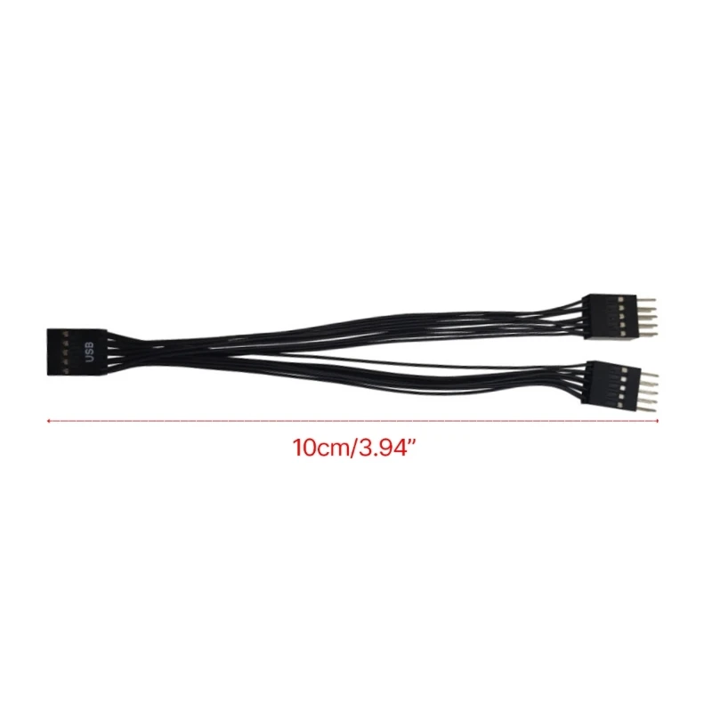 메인 보드 USB 9핀 확장 USB 메인보드 9핀 암-수 1-2 연장기