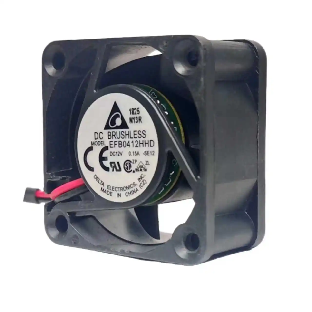 델타 40x40x20mm 듀얼 볼 베어링 12V DC 냉각 팬 - 전자제품용 고속 40mm 팬 EFB0412HHD EFB0412HD EFB0412VHD
