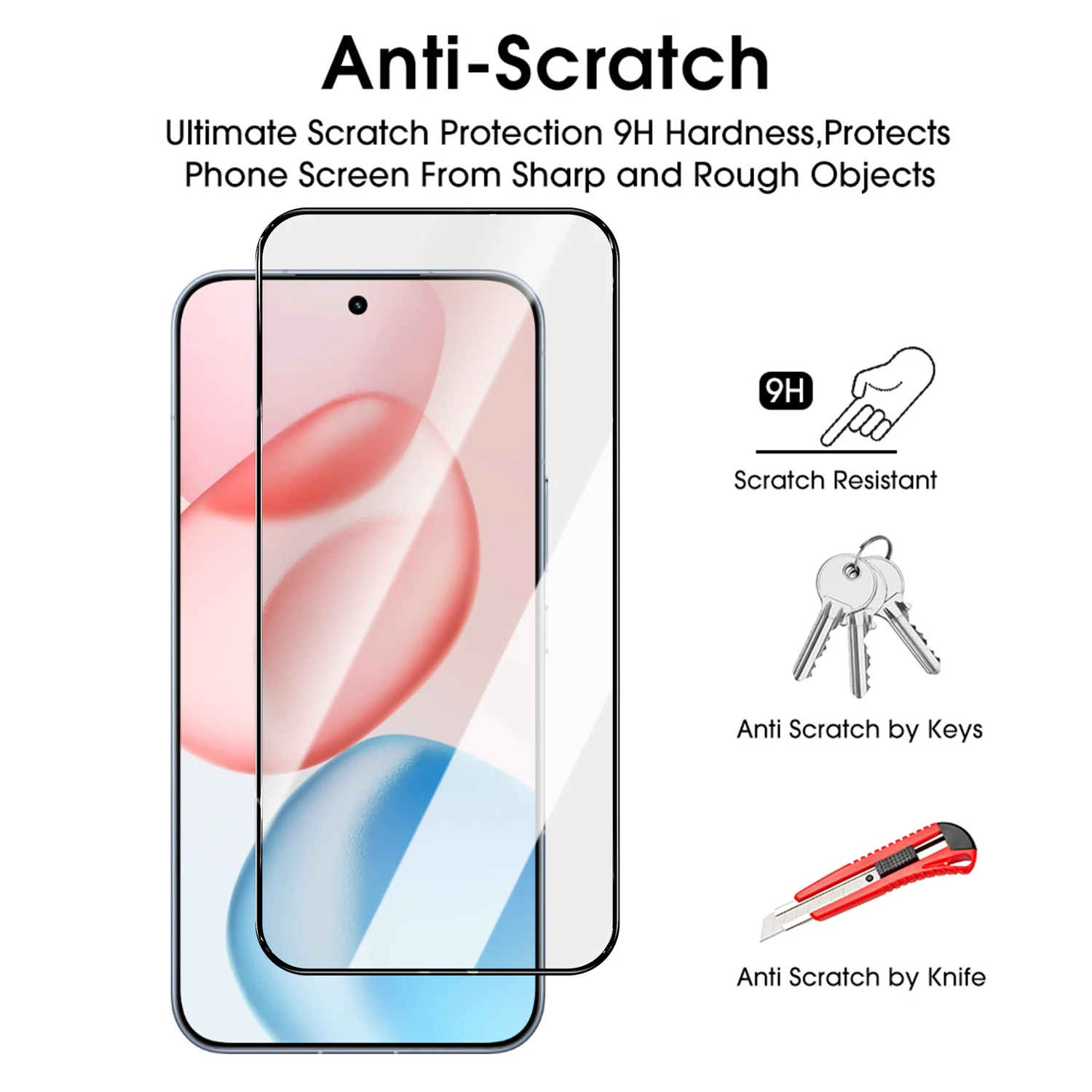 Tempered Glass Films for Honor 400 Pro Full Coverage Ultra-clear Hardness Protective Cover Screen Protectors for Honor 400 Pro