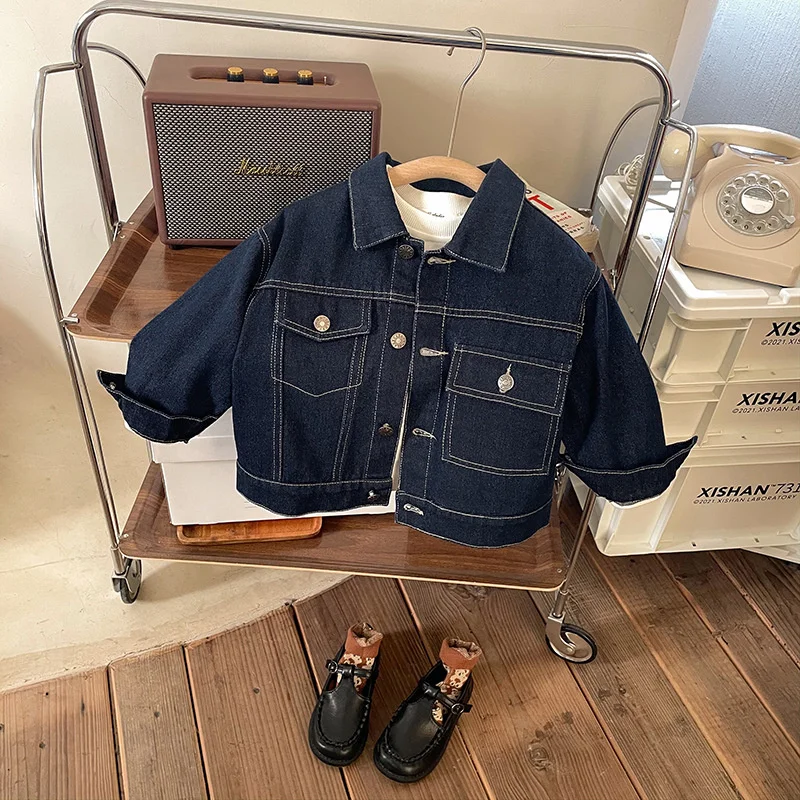 

Пальто для девочек, куртка, хлопковая верхняя одежда, ветрозащитная, на весну и осень 2023, спортивная одежда для улицы, детская одежда