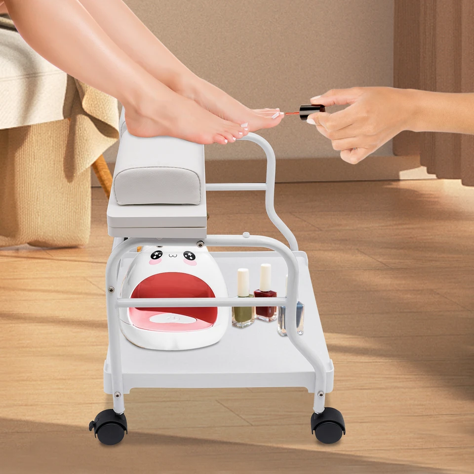 Portable Folding Foot Bath Trolley Cart