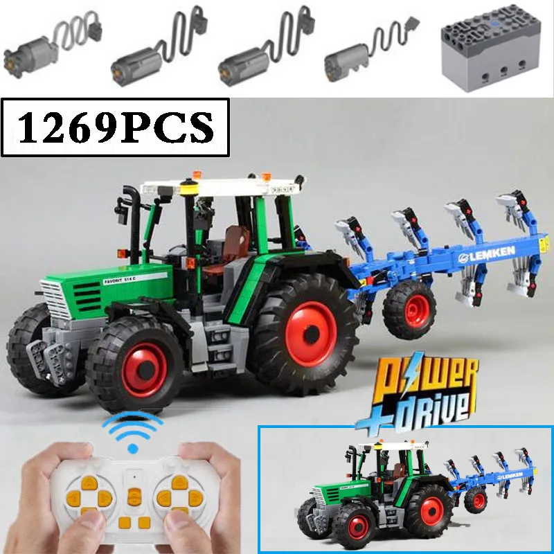 Lesu Fendt F1050 Tractor Chassis - Bouwpakket (zonder body