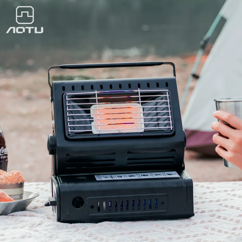 1300W Gas Heater Gas Heaters Camping With Handle Outdoor Camping Space  Heater For Camping Caravan Tent Fishing Heating Warm _ - AliExpress Mobile
