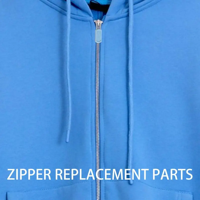 Detachable Clothes Zipper Pull 20X Replacement Zipper Repair Kit Case Replacement Removable No Tools Required For Bag
