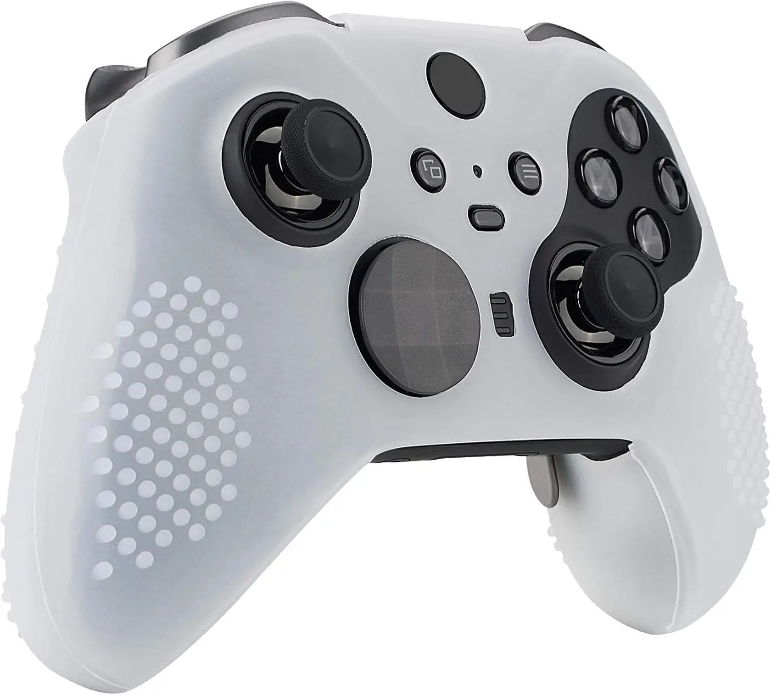 Soft Anti-Slip Silicone Protective Controller Cover with Thumb Grip Caps