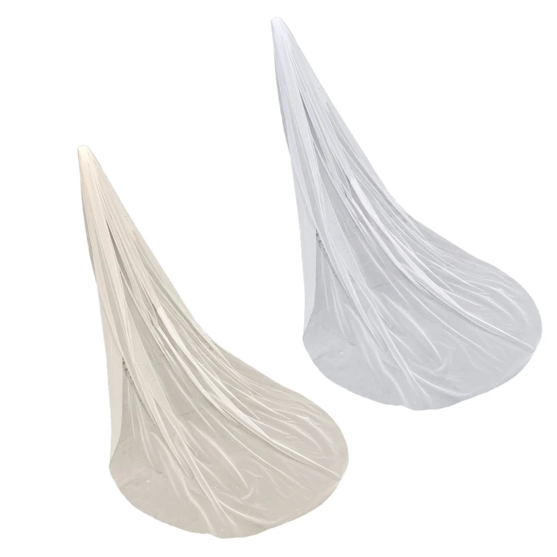 

Flower Girl Veil Lace Veils with Hair Comb Wedding Hair Accessories White