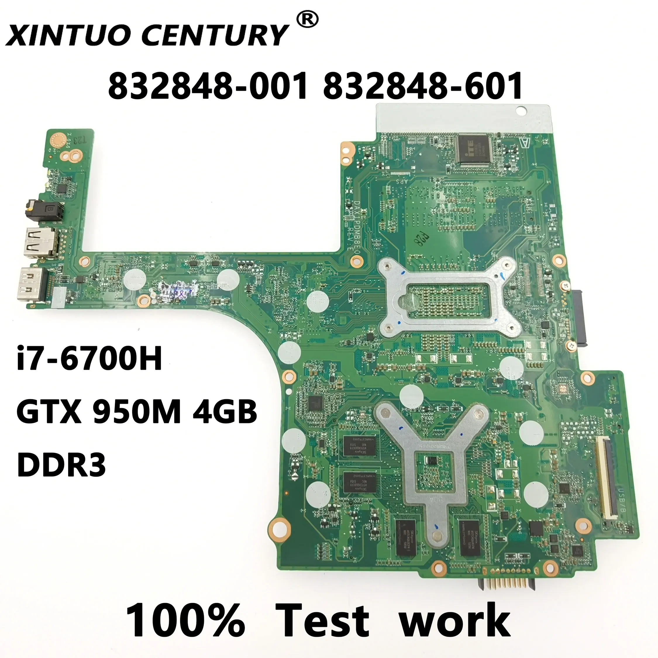 Фото 832848-001 832848-601 для HP Pavilion 15-ak 15T-AK000 игровая материнская плата DAX1PDMB8E0 i7-6700H GTX 950M 4 ГБ DDR3 100% тест №2