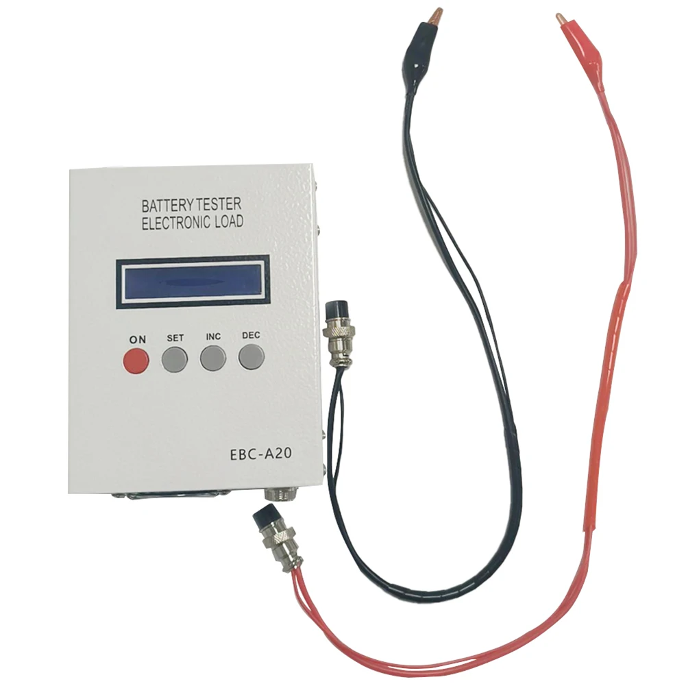

EBC-A20 Battery Tester 30V 20A Lithium Lead-acid Batteries Capacity Detector 5A Charge 20A Discharge Lithium Battery Test Meter