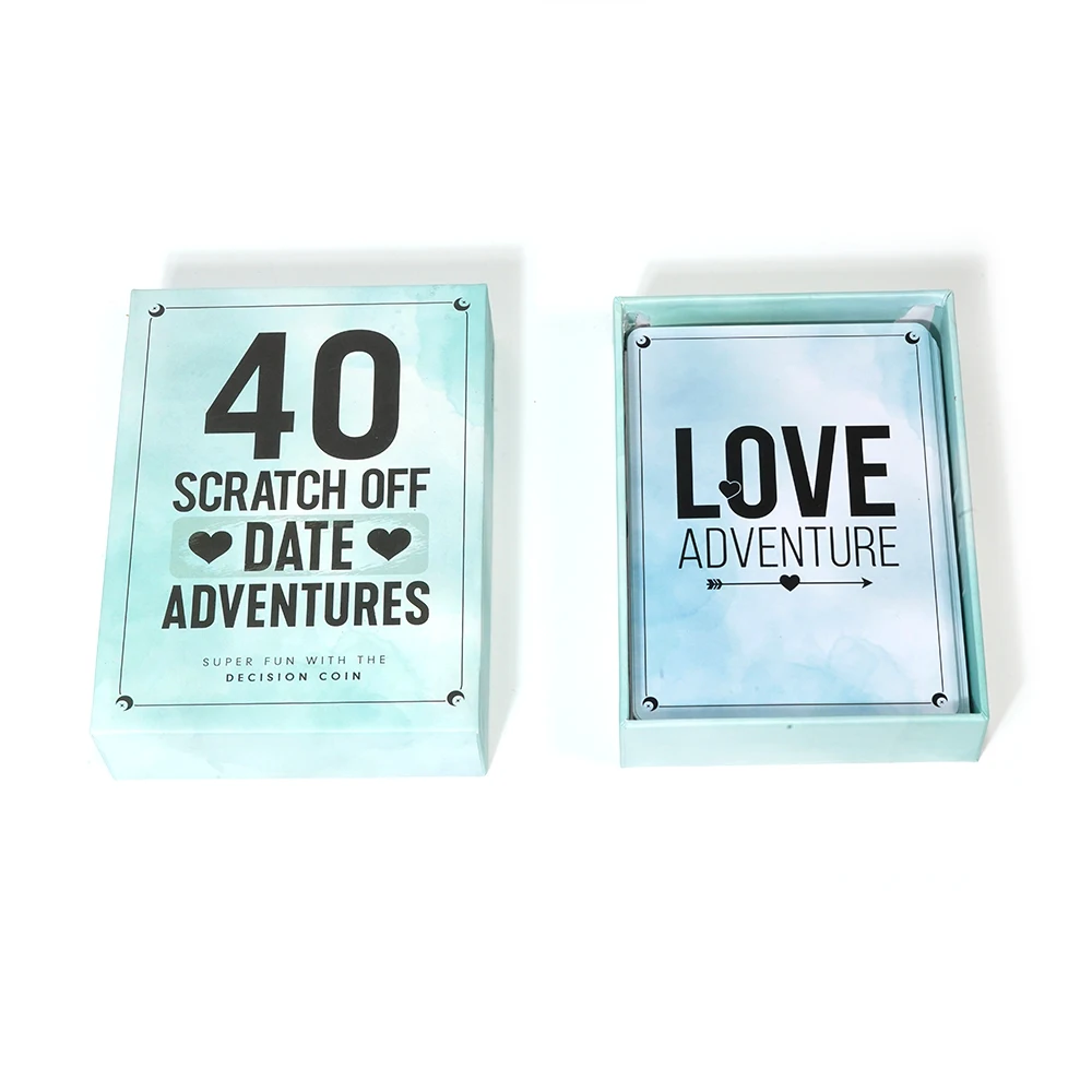 40 Fun and Romantic Scratch Off Date Adventure Ideas Card Game for Boyfriend Wife Husband Perfect for Date Night 5