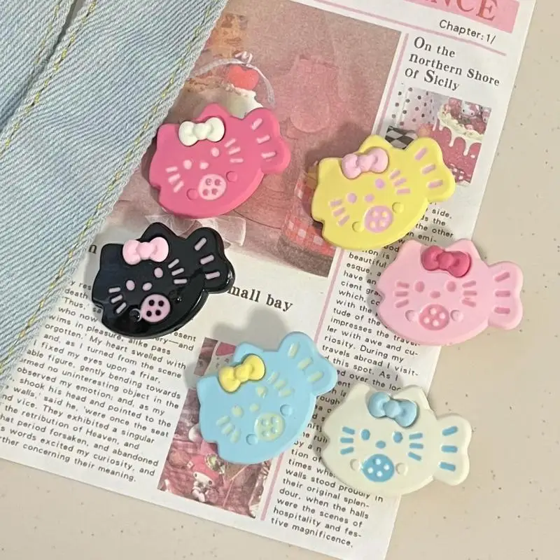 

SANRIO заколка для волос kawaii HelloKitty головной убор для девочек мультяшный милый модный зажим для волос для студентов подарок на день рождения для детей