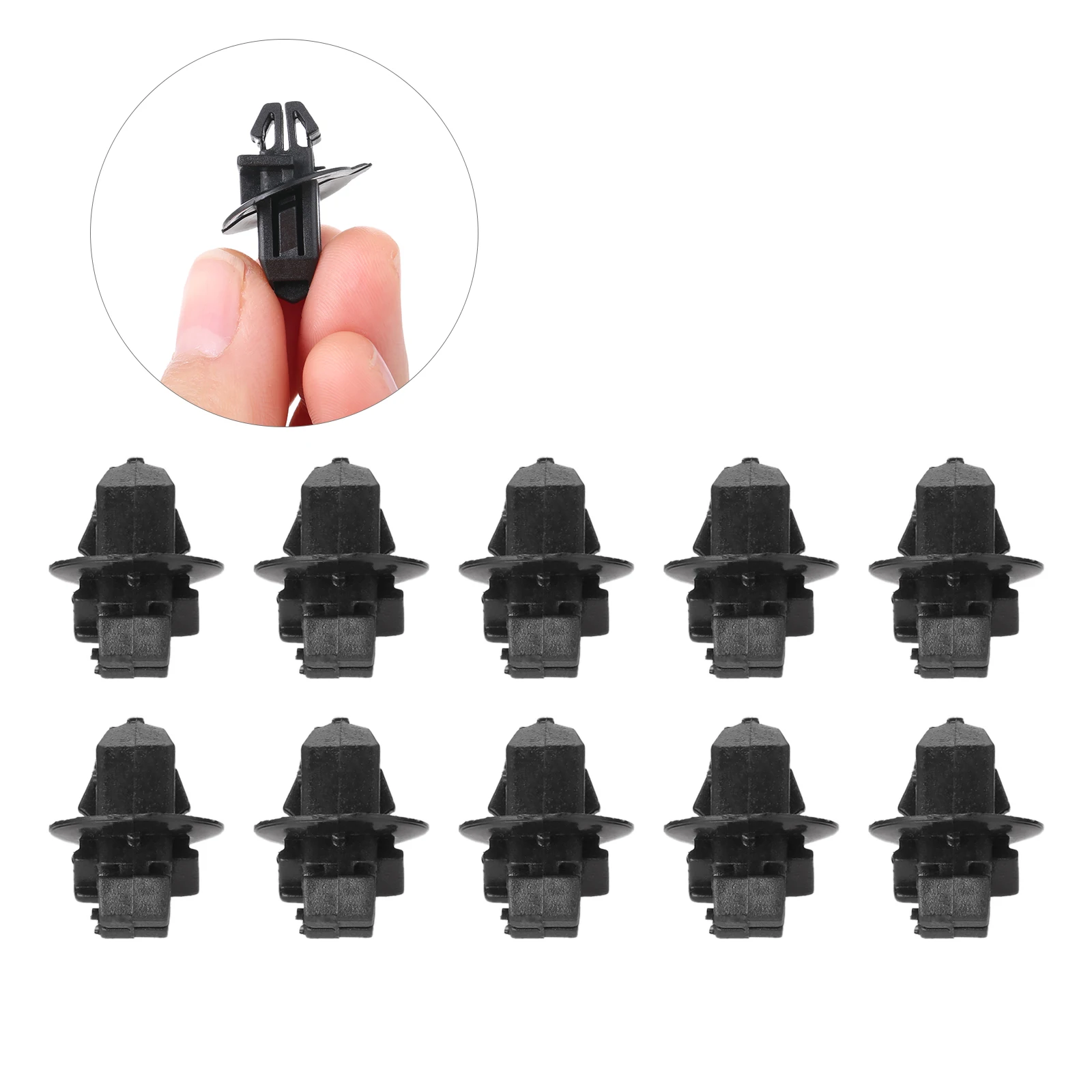 10Pcs Lower Side Moulding Clips & Wheel Arch Trim Clips 75393 60030 for