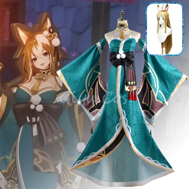 

Miss Hina Cosplay Costume Genshin Impact Uniform Anime Halloween Costumes Women Game
