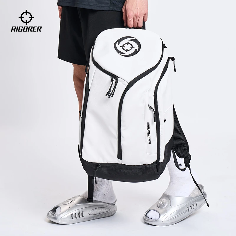 Gravity Basketball Backpack-Large Capacity Multifunctional w/ Net Pocket for Training Customizable Z123440102