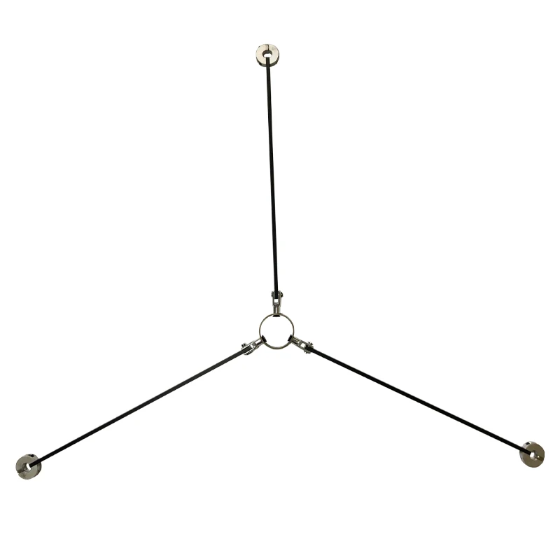 Total Station Tribrach GNSS Surveying Rod Stabilizer Floor Guide Foldable Surveying Tripod Prism Pole