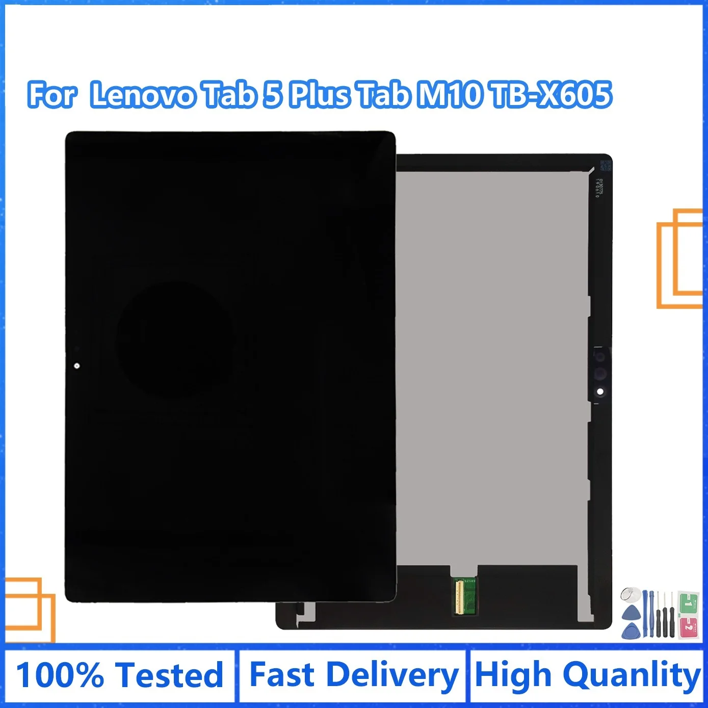 

New LCD Display For Lenovo X605 Tab 5 Plus Tab M10 TB-X605L TB-X605F TB-X605M TB-X605 LCD Touch Screen Digitizer Assembly