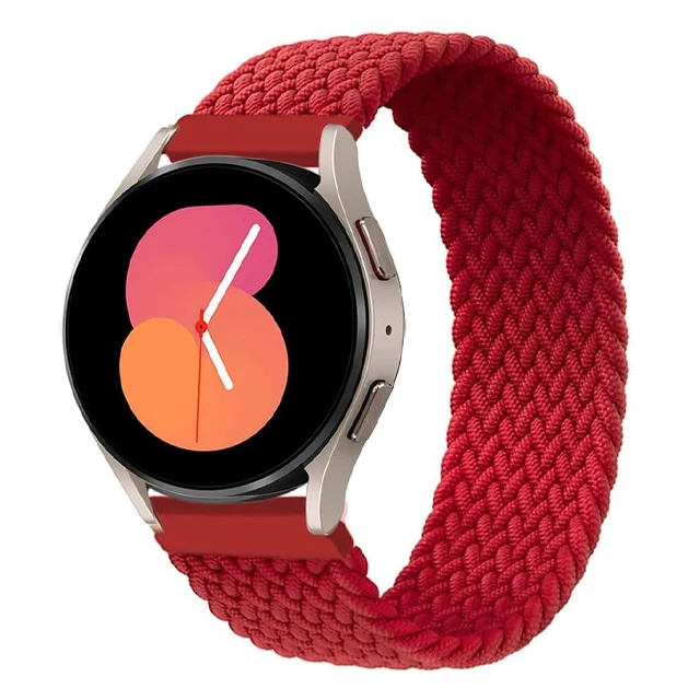 Braided Nylon Loop Bracelet Strap - 20mm/22mm Band