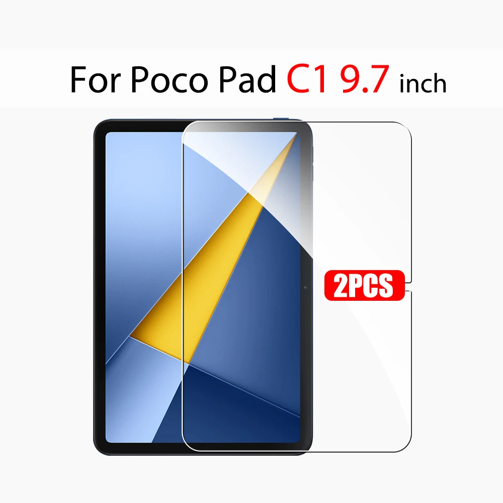 Premium Tempered Glass Screen Protector, 9.7-Inch, 9H Hardness