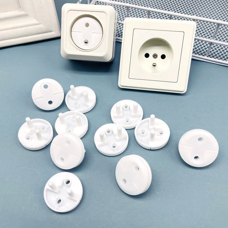 Baby Safety Socket Covers Children's Safety European Regulations Power Supply Cover 10Pcs socket covers