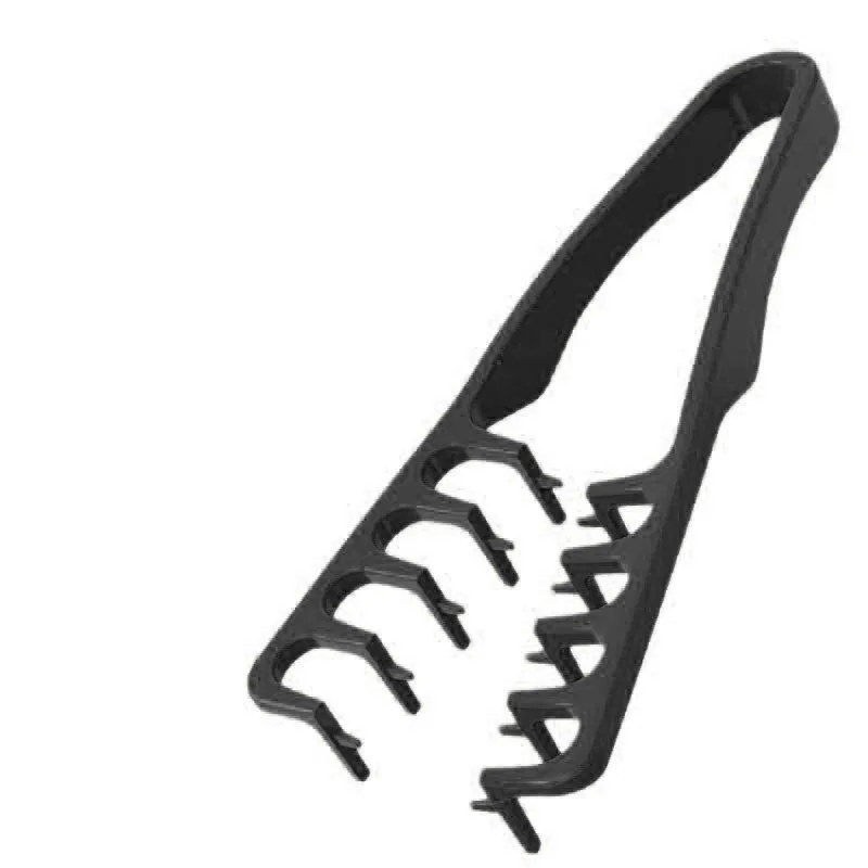 Spazzola per capelli coreana in ABS con texture soffice per infoltire le radici dei capelli, adatta sia per uomini che per donne per coprire le linee di separazione della linea dei capelli. - immagine 2
