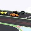 Turbo Racing RC Remote Control Car Scene Track Desktop Track 1600*900mm for C61 C62 C63 C64 C74 C75 1/76 Drift Racing 4