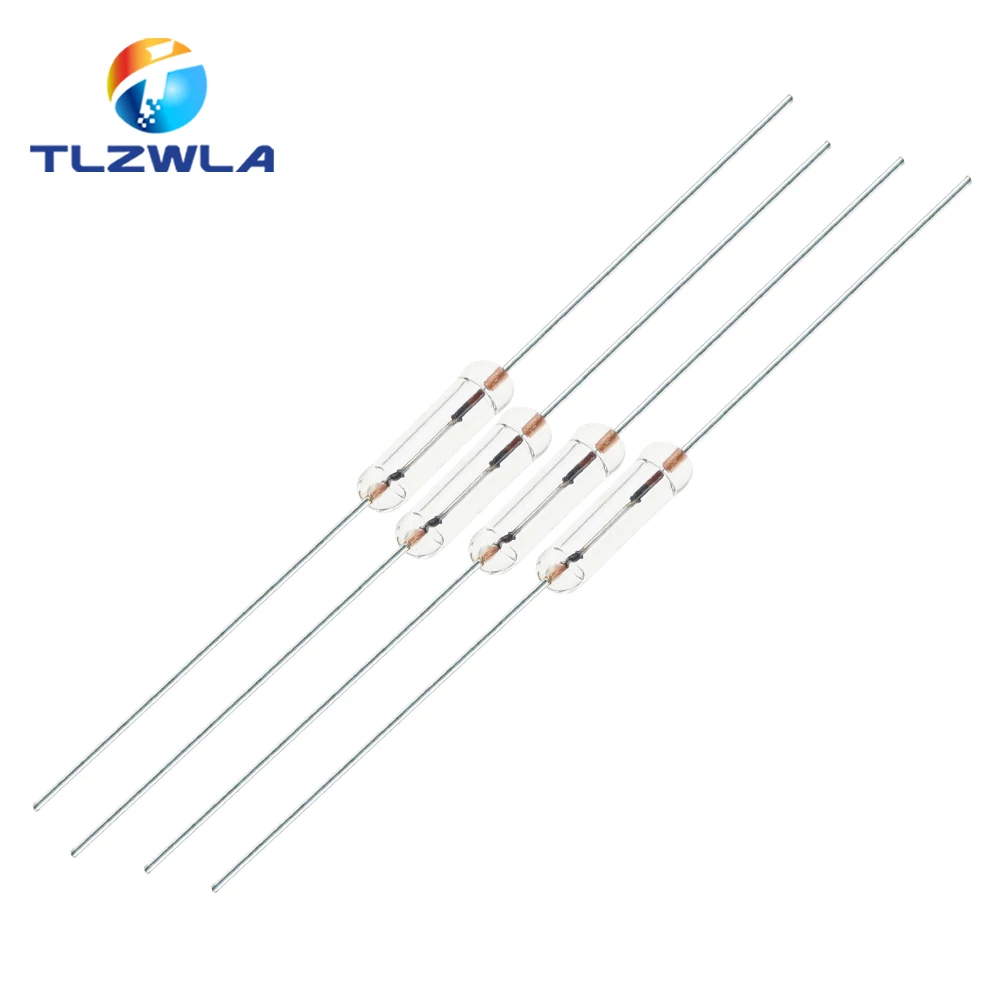 fusível de vidro rápido axial com fio de peças