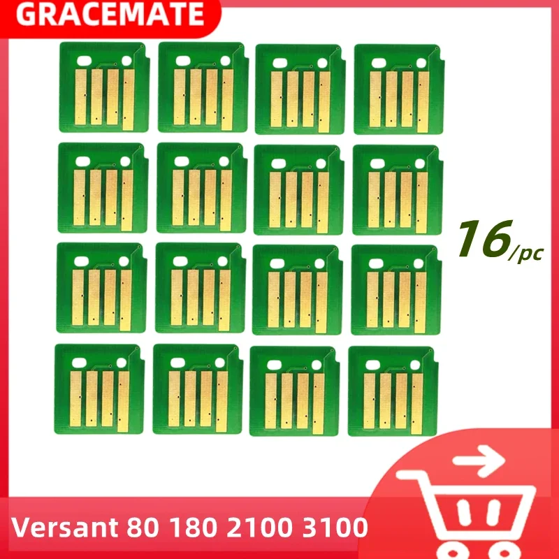Toner Chip Xerox Versant 80 Press / 180 Press 006R01642 43 44 45 006R01646 47 48 006R01649 Copier Cartridge Reset 16PCS