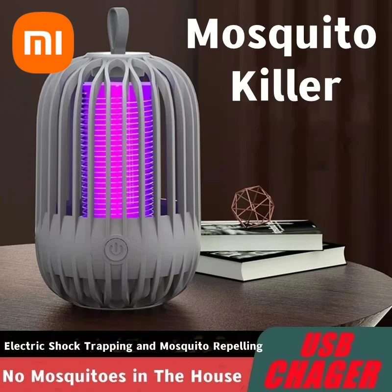 Xiaomi Electric Shock Bug Zapper Mosquito Killer Lamp UV Light for Anti Mosquito Fly Insect Trap Outdoor Camping
