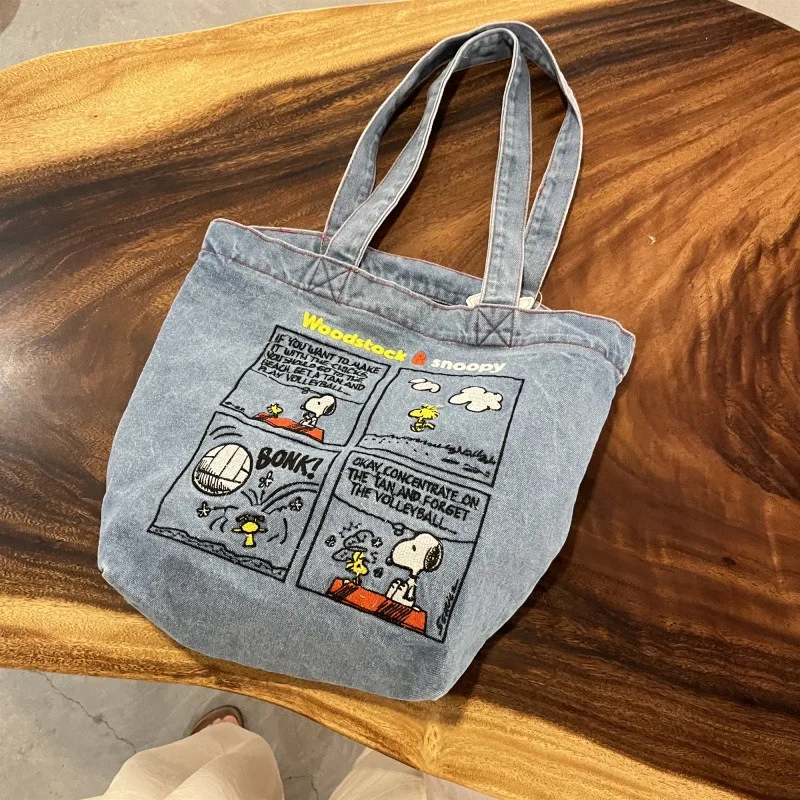 Bolso de Mano de Mezclilla Snoopy 2026
