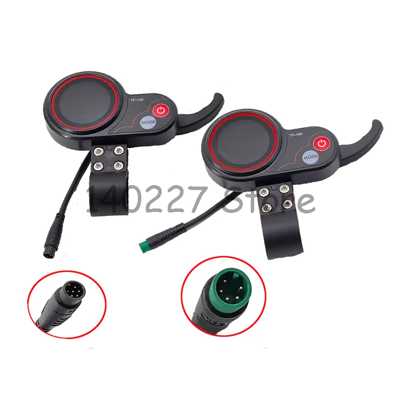 Display Monopattino Elettrico 48V TF-100 - Per Kugou M4, Con USB E Connettore 6 Pin