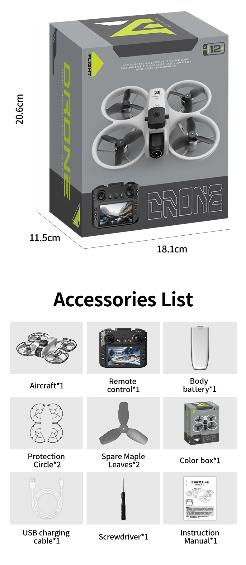 Dron Z4 con cámara HD de 8K, batería de larga duración, 5G, WIFI, modo sin cabeza, Motor sin escobillas para principiantes, cuadricóptero RC con fácil Control