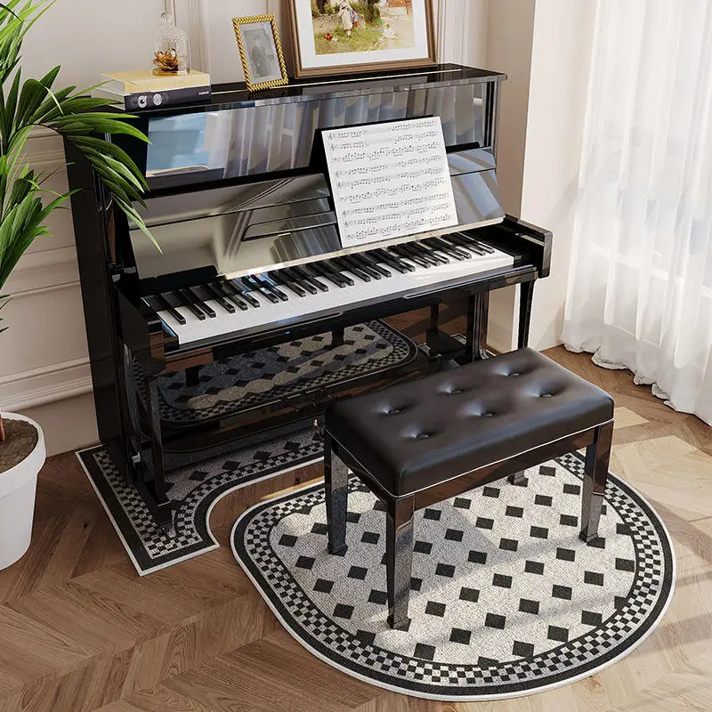 Piano Soundproof Floor Mat Noise Reduction Sound Absorption Special Soundproof Mat Creative Art Carpet Easy To Care Rug Alfombra 4