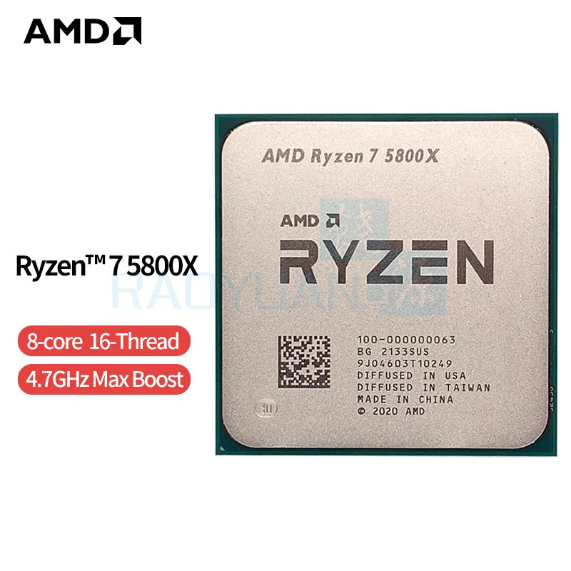 【新品送料込み】AMD Ryzen 7 5800X 国内正規品