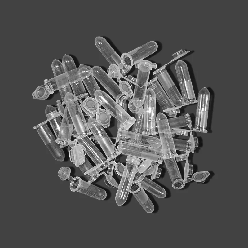 500Pcs 2ml Centrifuge Tube Portable Microcentrifuge Tubes Chemical Samples Container Centrifuge Test Tube plastic test tubes centrifuge tube